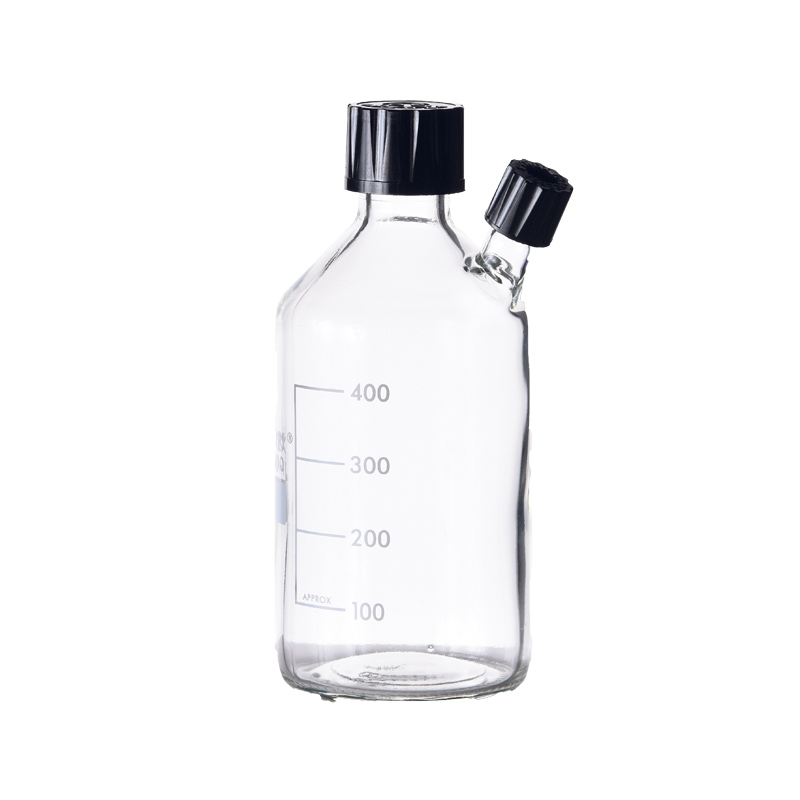 Clear Pyrex Glass With Connection Neck